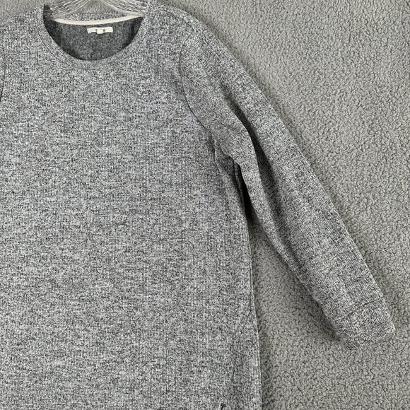 Maurices Sweater Dress XXL Gray Long Sleeve Knit Pullover Side Zip Boho Cozy - Picture 5 of 14
